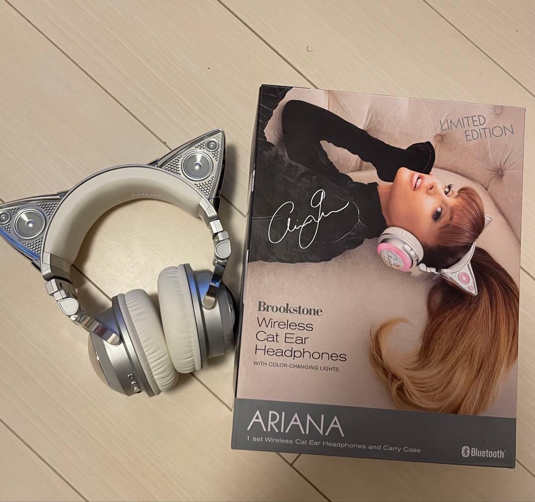 アリアナグランデ　猫耳　ワイヤレス　ヘッドホン