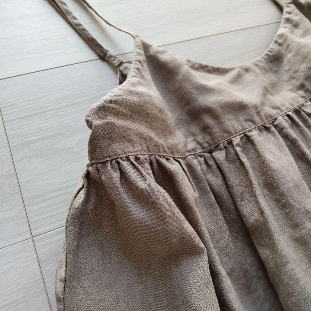 【新品未使用】nest Robe ネストローブ ⿻リネンキャミワンピース