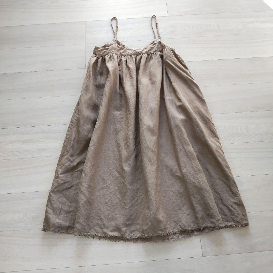 【新品未使用】nest Robe ネストローブ ⿻リネンキャミワンピース