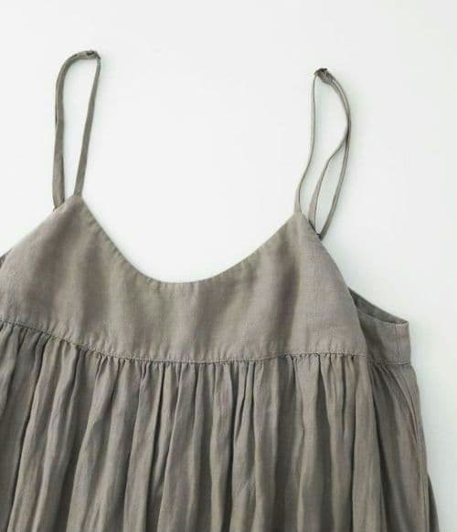 【新品未使用】nest Robe ネストローブ ⿻リネンキャミワンピース