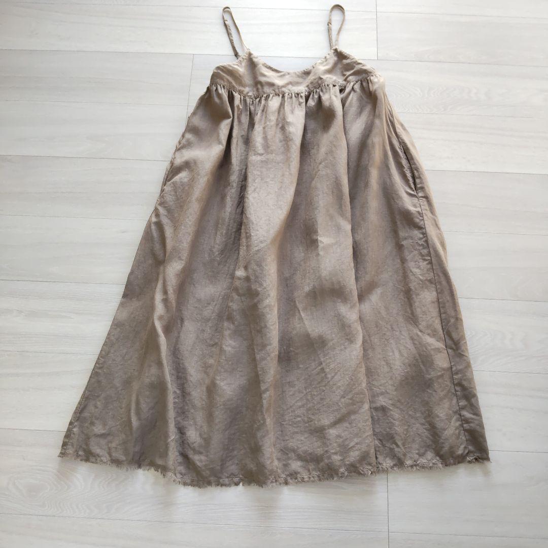 【新品未使用】nest Robe ネストローブ ⿻リネンキャミワンピース