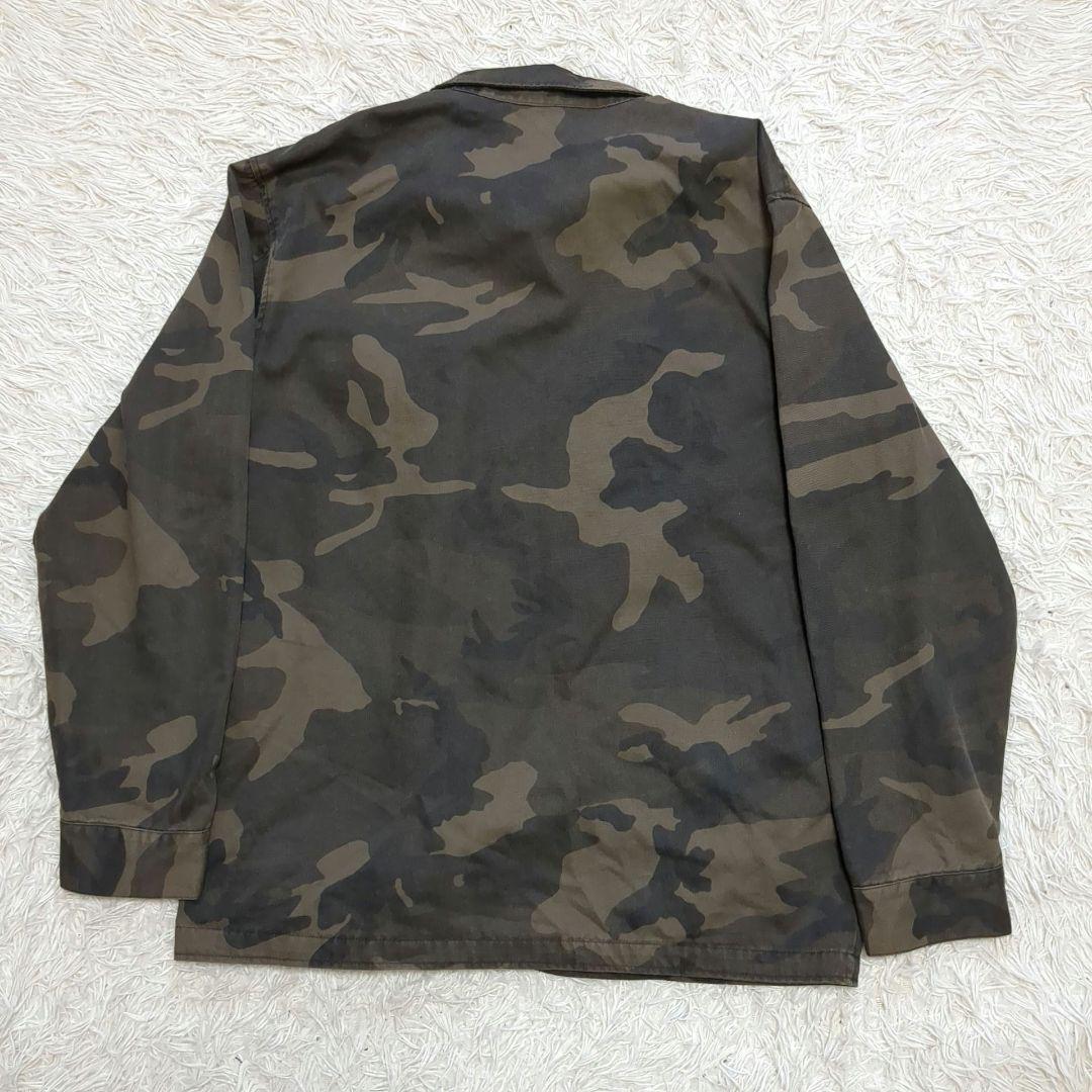 希少サイズ　stussy ミリタリージャケット　XL カモフラ