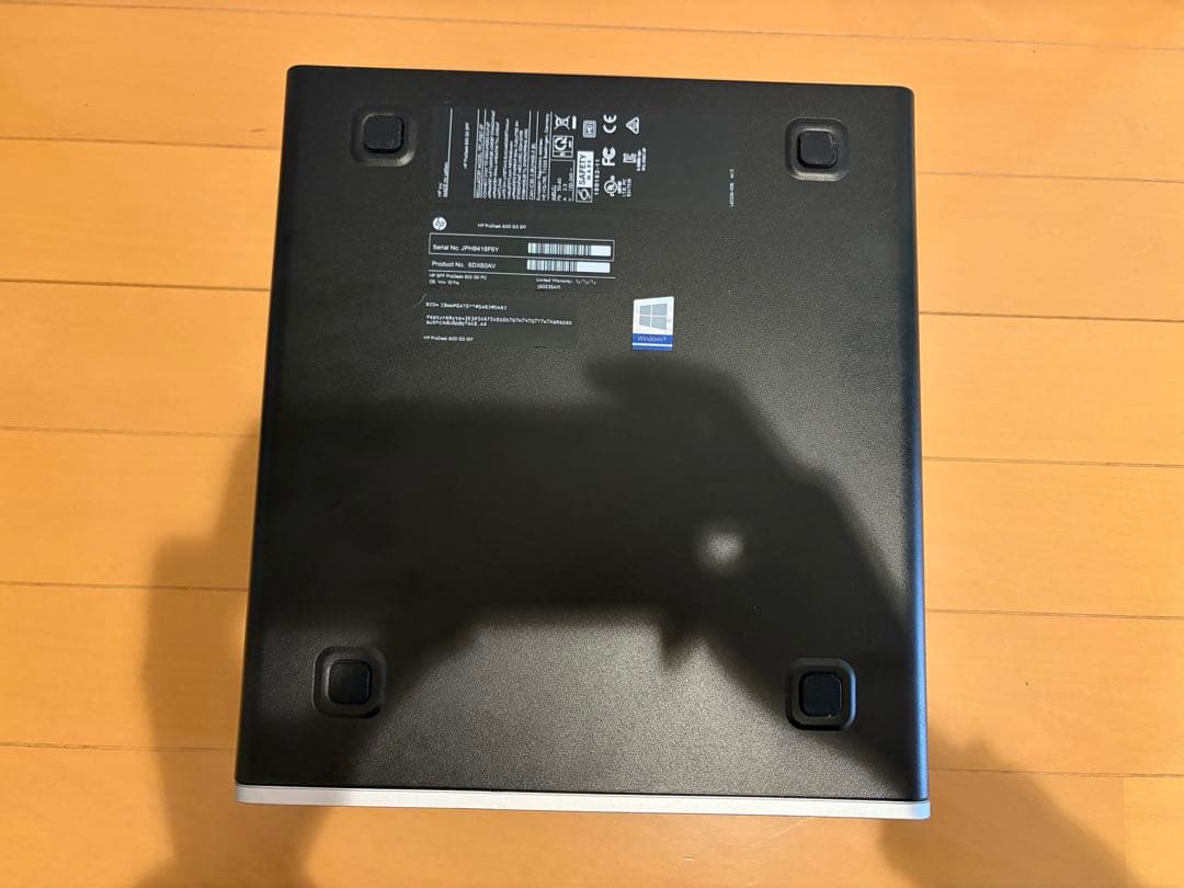 HP ProDesk 600 G5 SFF SSD256 メモリ16G NVNe