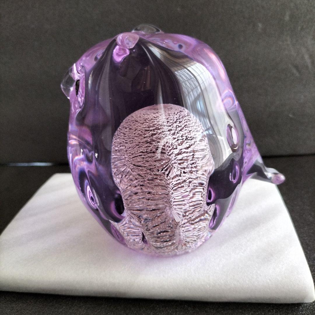 青森伝統工芸品 津軽びいどろ置物