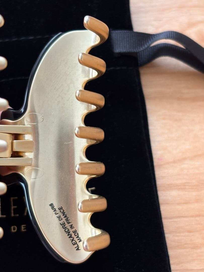 アレクサンドルドゥ　【VENDOME】M クリップ　ブラック