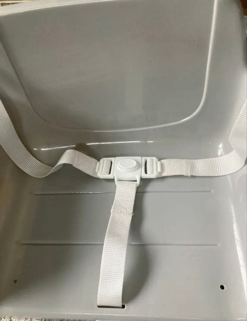 野中製作所　スライダー付きベビージム グレー・ホワイト