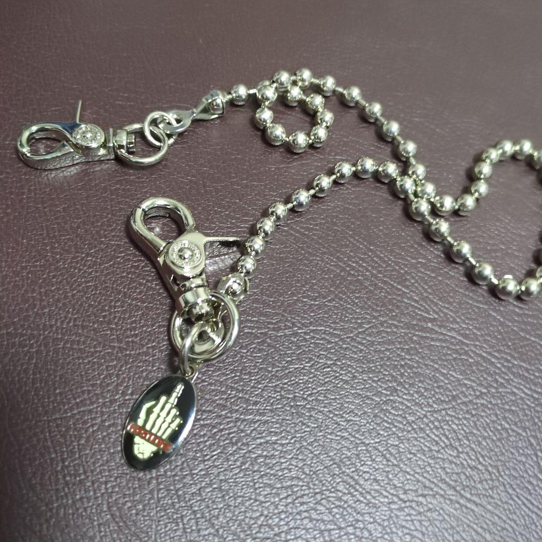 ヒステリックグラマー ウォレットチェーン美品