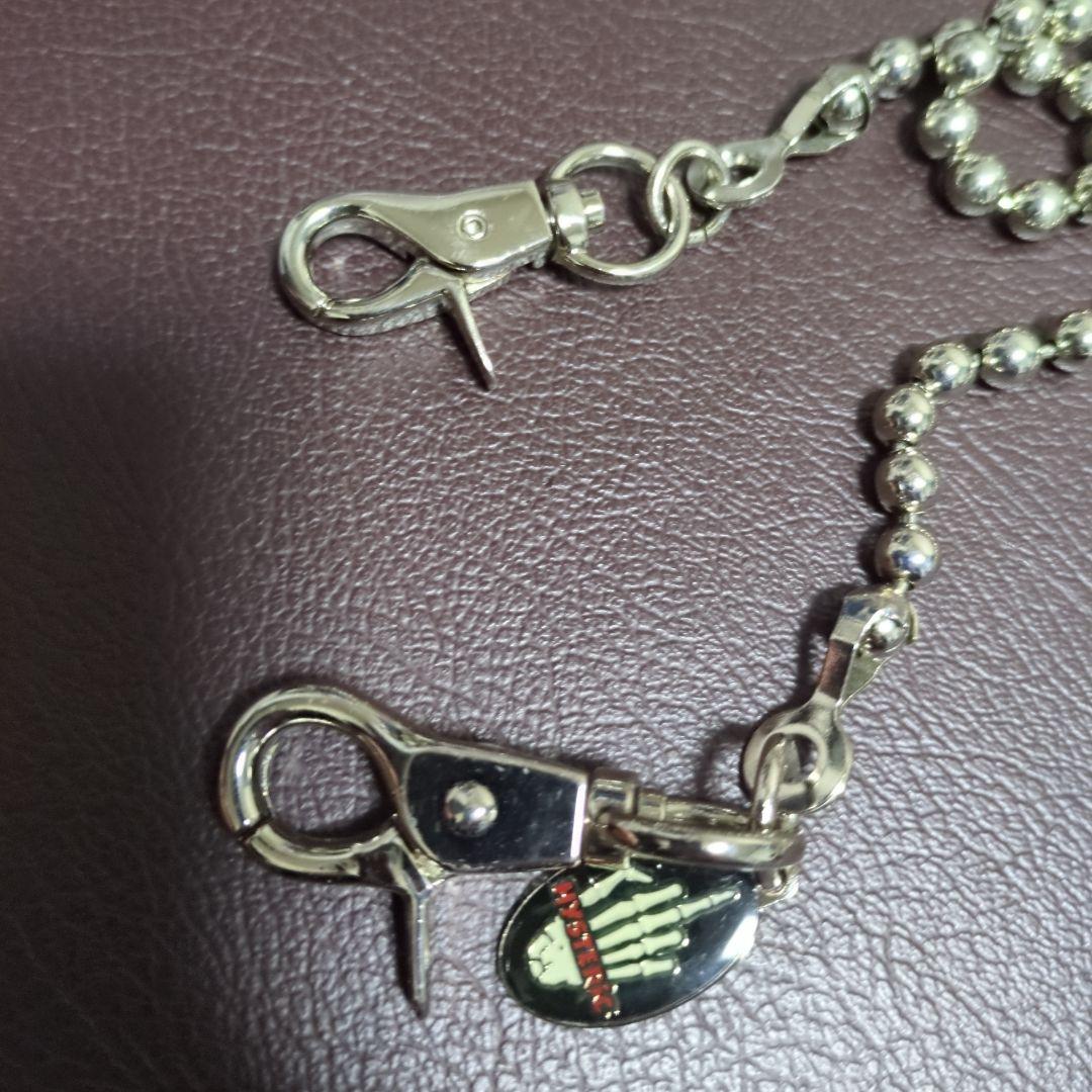 ヒステリックグラマー ウォレットチェーン美品