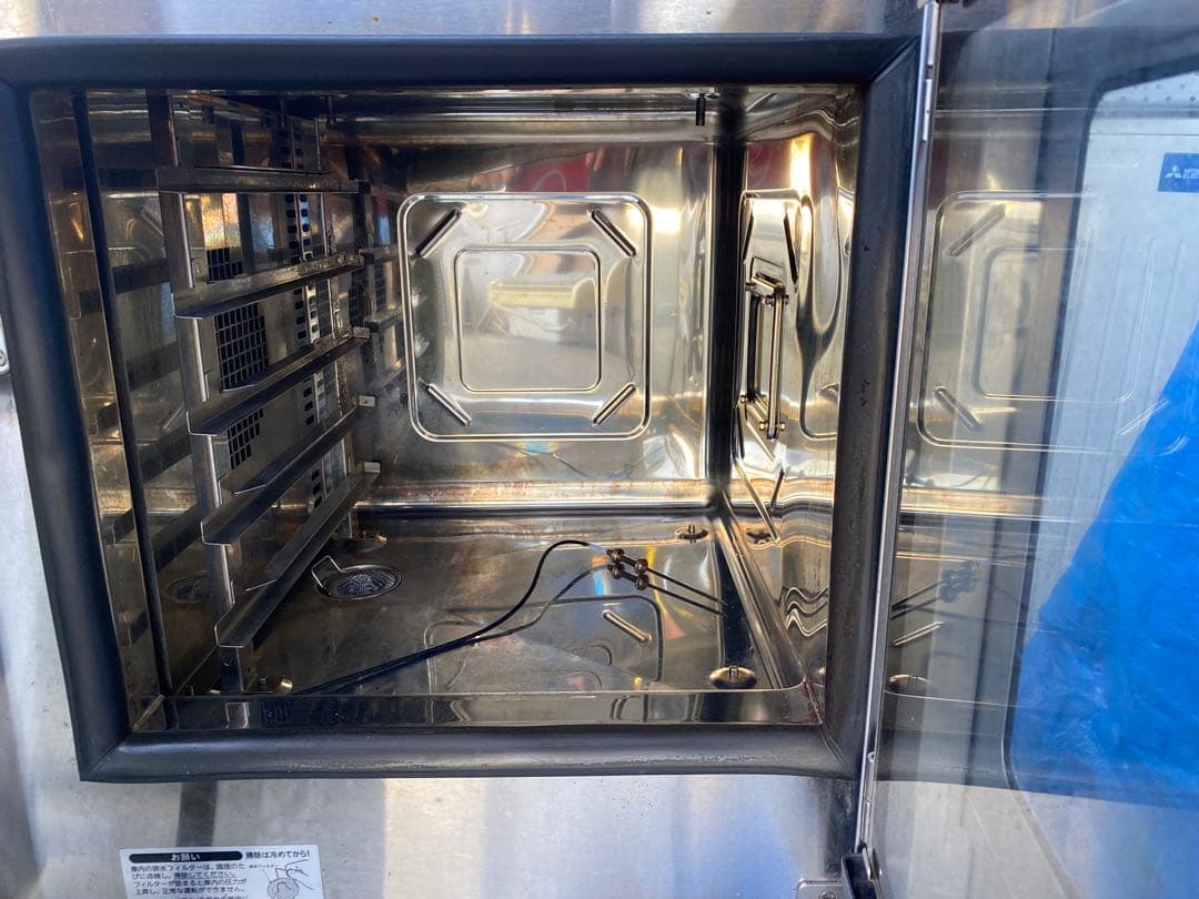 【中古】スチームコンベクションオーブン MIC-5TB3 ホシザキ トレイ付