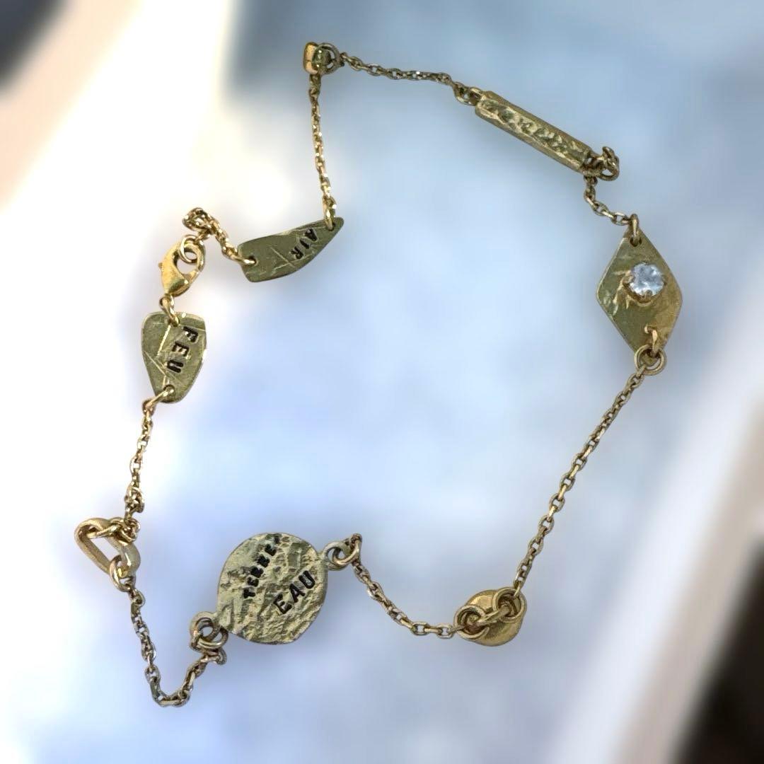 最終価格　セルジュトラヴァルネックレス　ゴールド アッシュペーフランス　プリュ