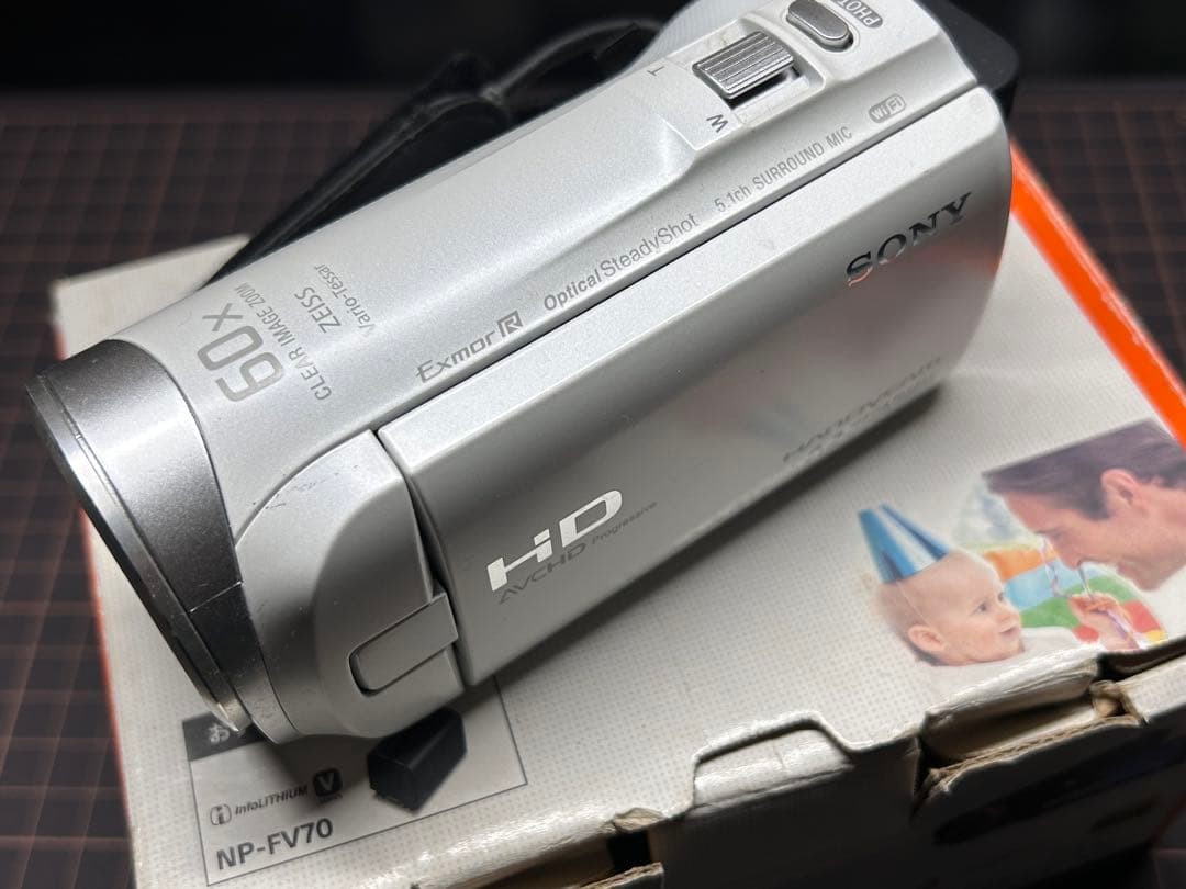 Sony ハンディカム ビデオカメラ HDR-CX480 メモリカード付64GB