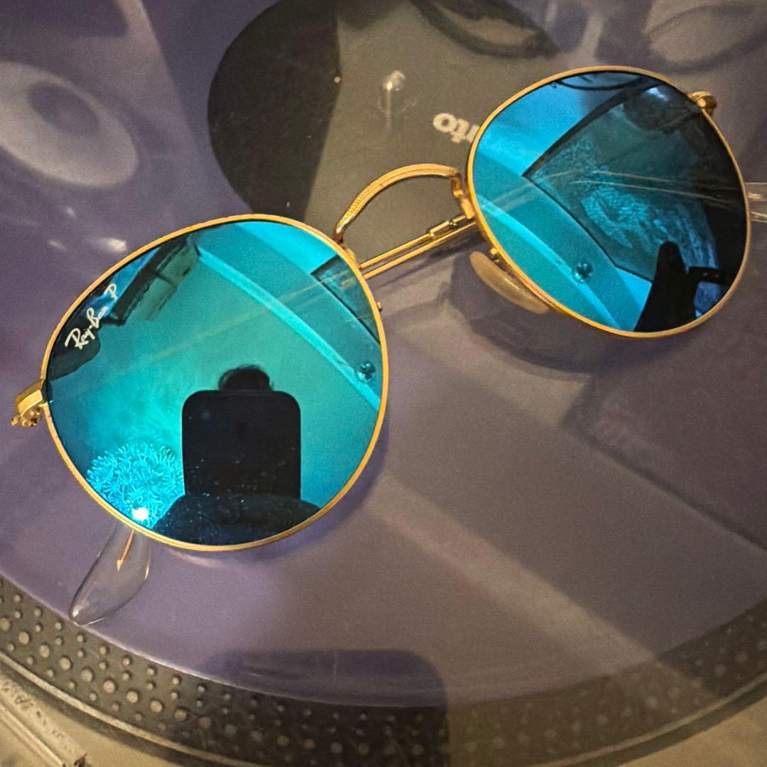 レイバン　ラウンドメタル　RB3447 50/21 RayBan サングラス