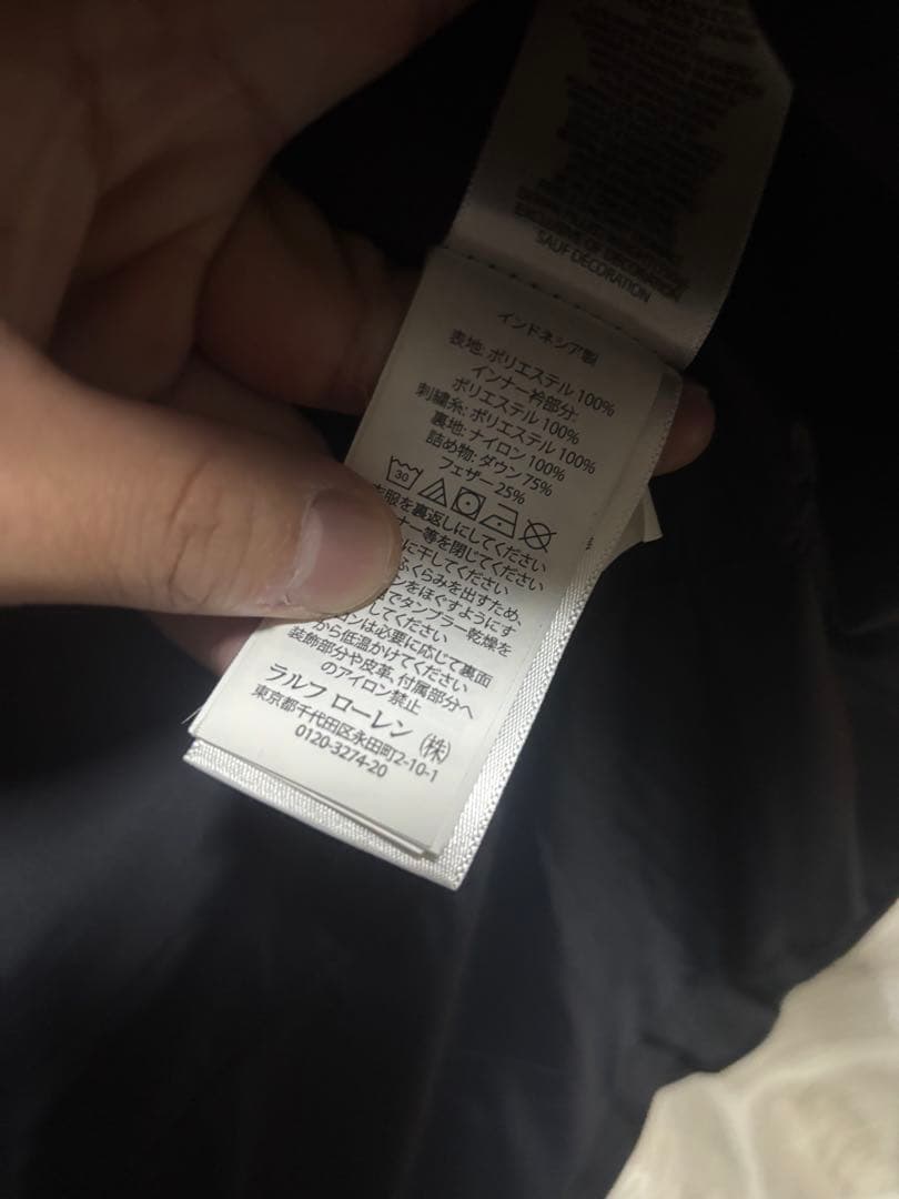 ゆーPolo Ralph Lauren ビックポニー ダウンベスト S