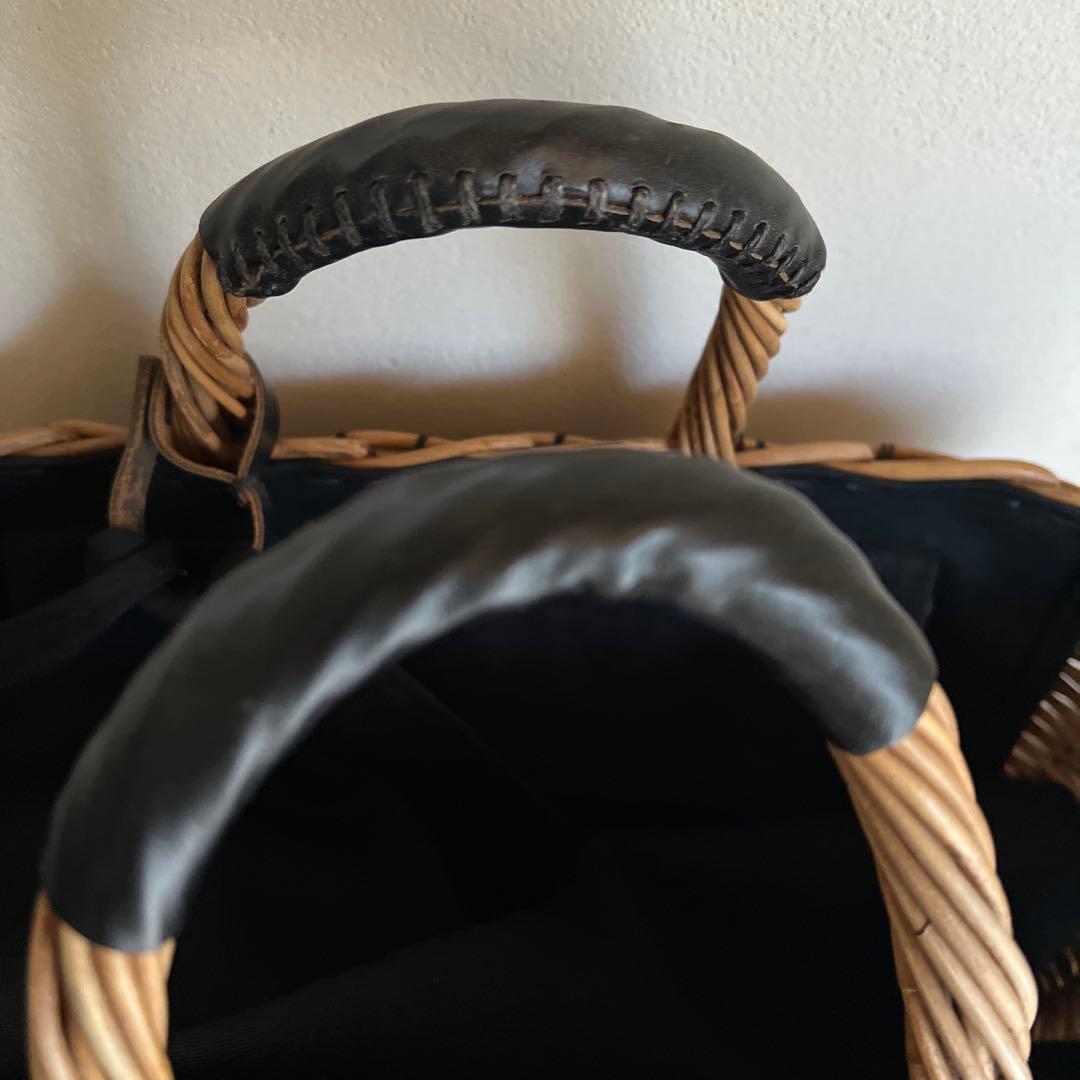 エバゴス　紅藤かご　トートバッグ