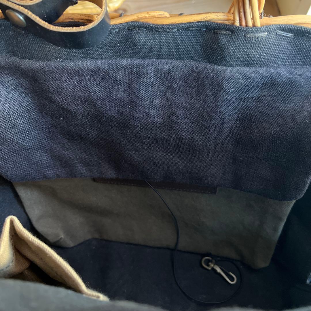 エバゴス　紅藤かご　トートバッグ