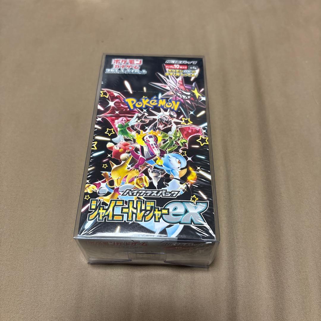 ポケモンカード　シャイニートレジャーex ボックス　シュリンク付き　未開封