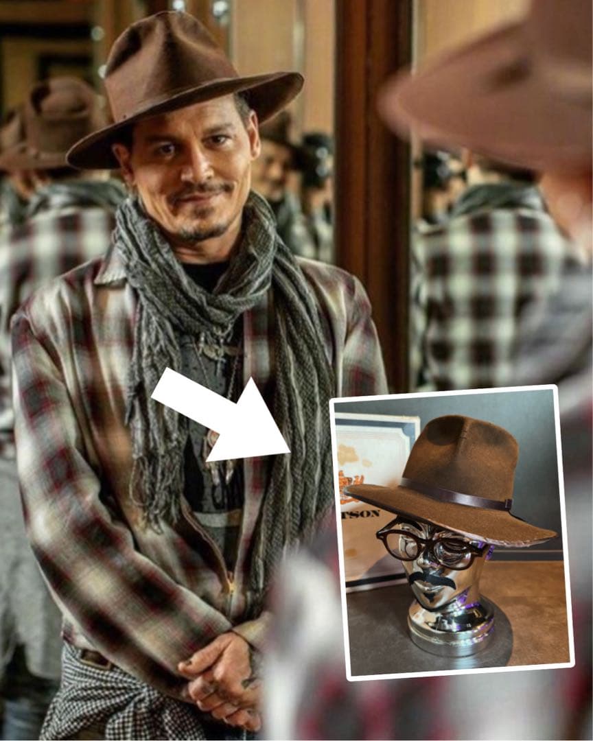 [Vintage] 3XXX ビーバーハットブラウン