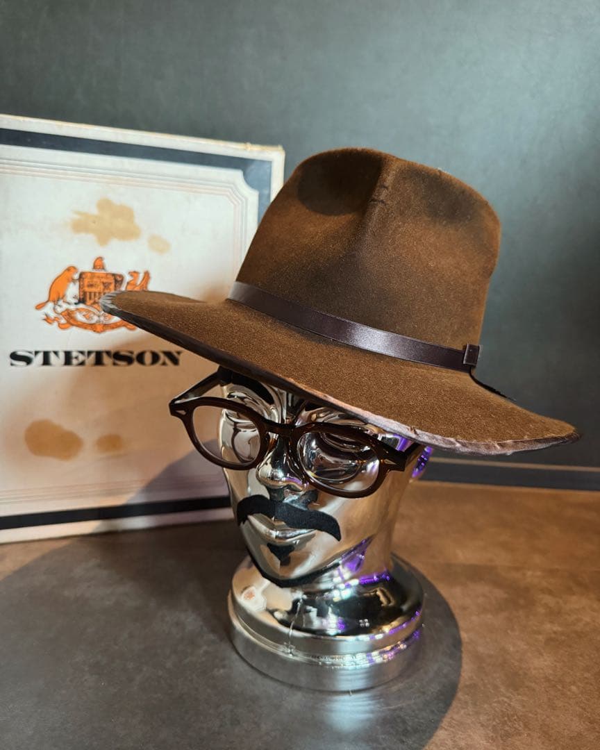 [Vintage] 3XXX ビーバーハットブラウン