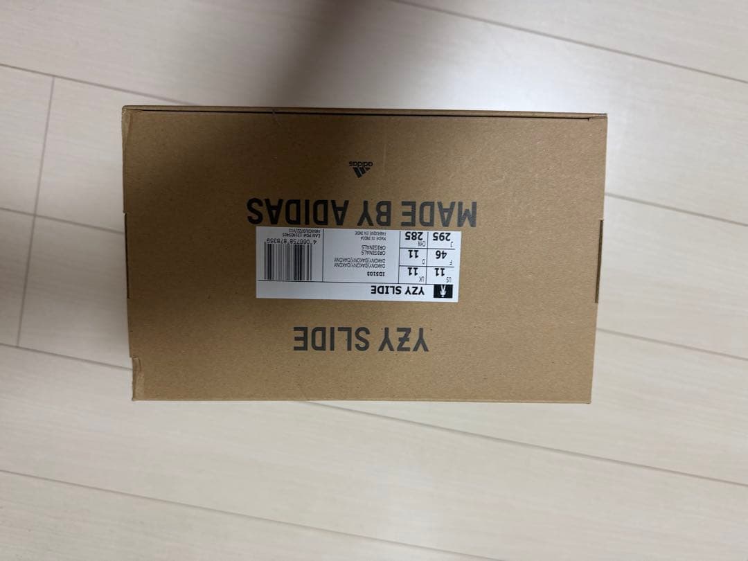 靴 adidas YEEZY SLIDE Dark Onyx