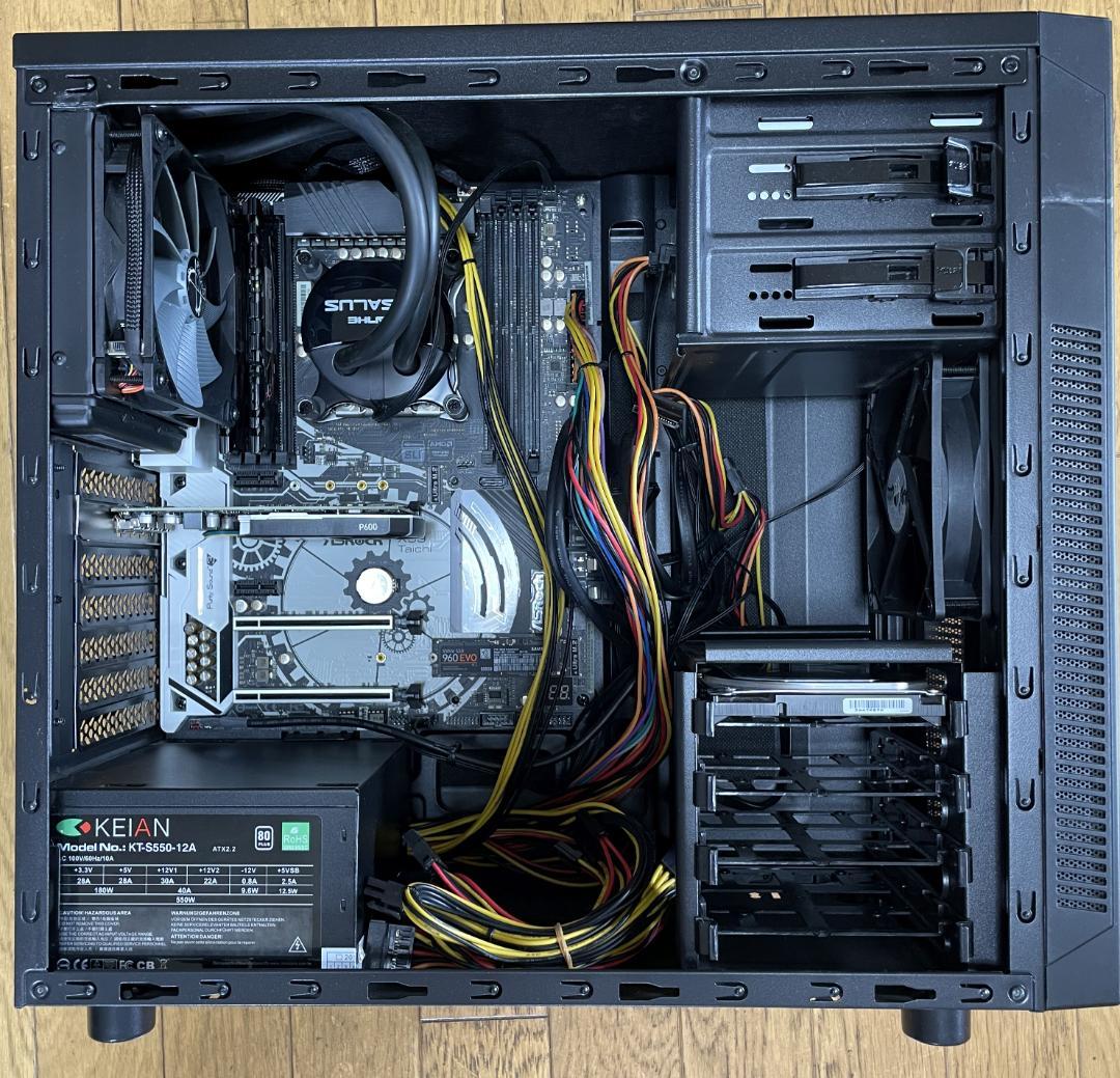 デスクトップPC 水冷クーラー搭載 ASRock X99 Taichi