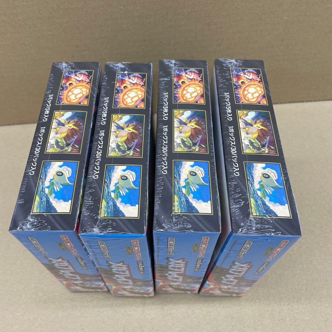 ポケモンカード　メガブレイブ 　4BOX シュリンク付　新品未開封