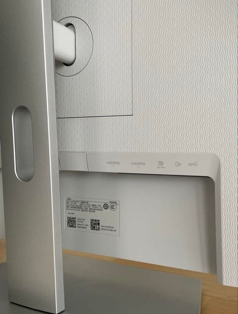 【美品】Dell S2722QC 27インチ 4K モニター