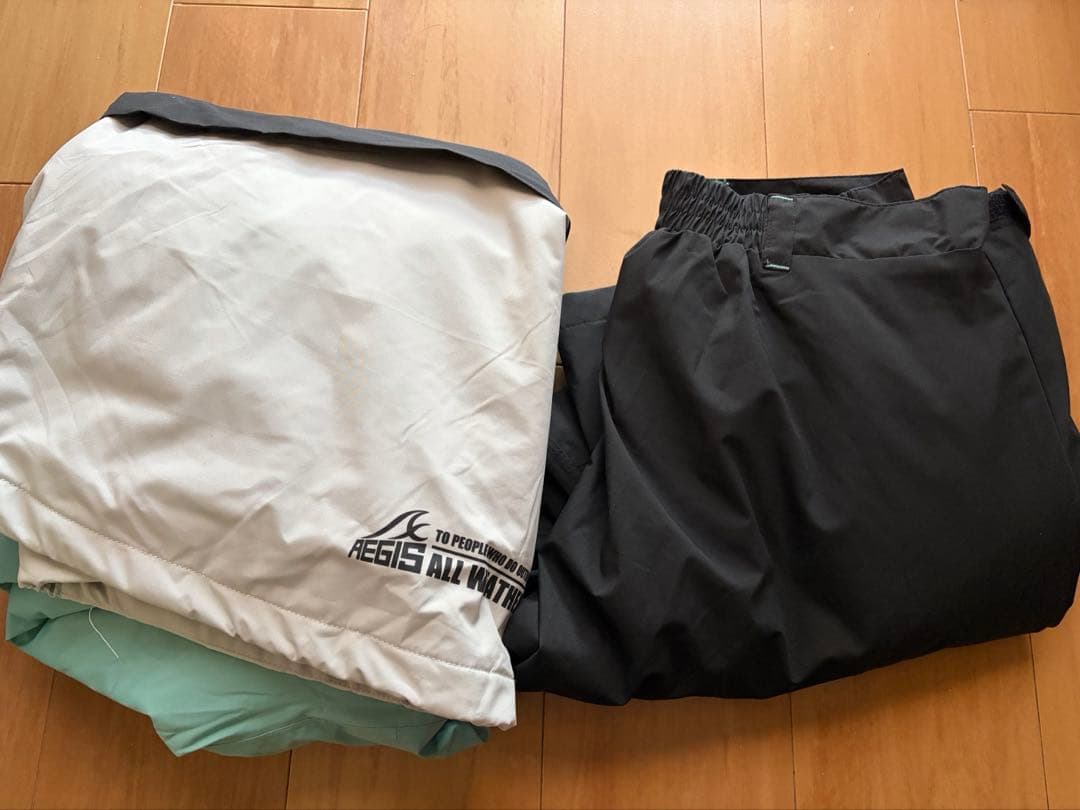 限定カラー ワークマン AEGIS 防水防寒スーツ スノーミント　Sサイズ