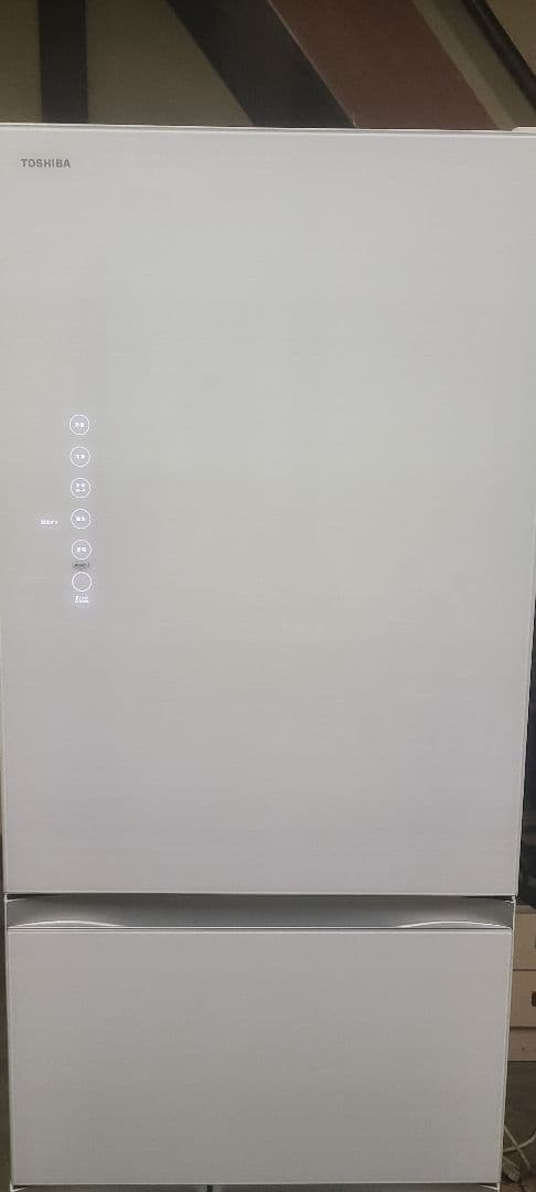 美品 TOSHIBA 大型冷蔵庫 GR-R470GW(UW) 465L 2019