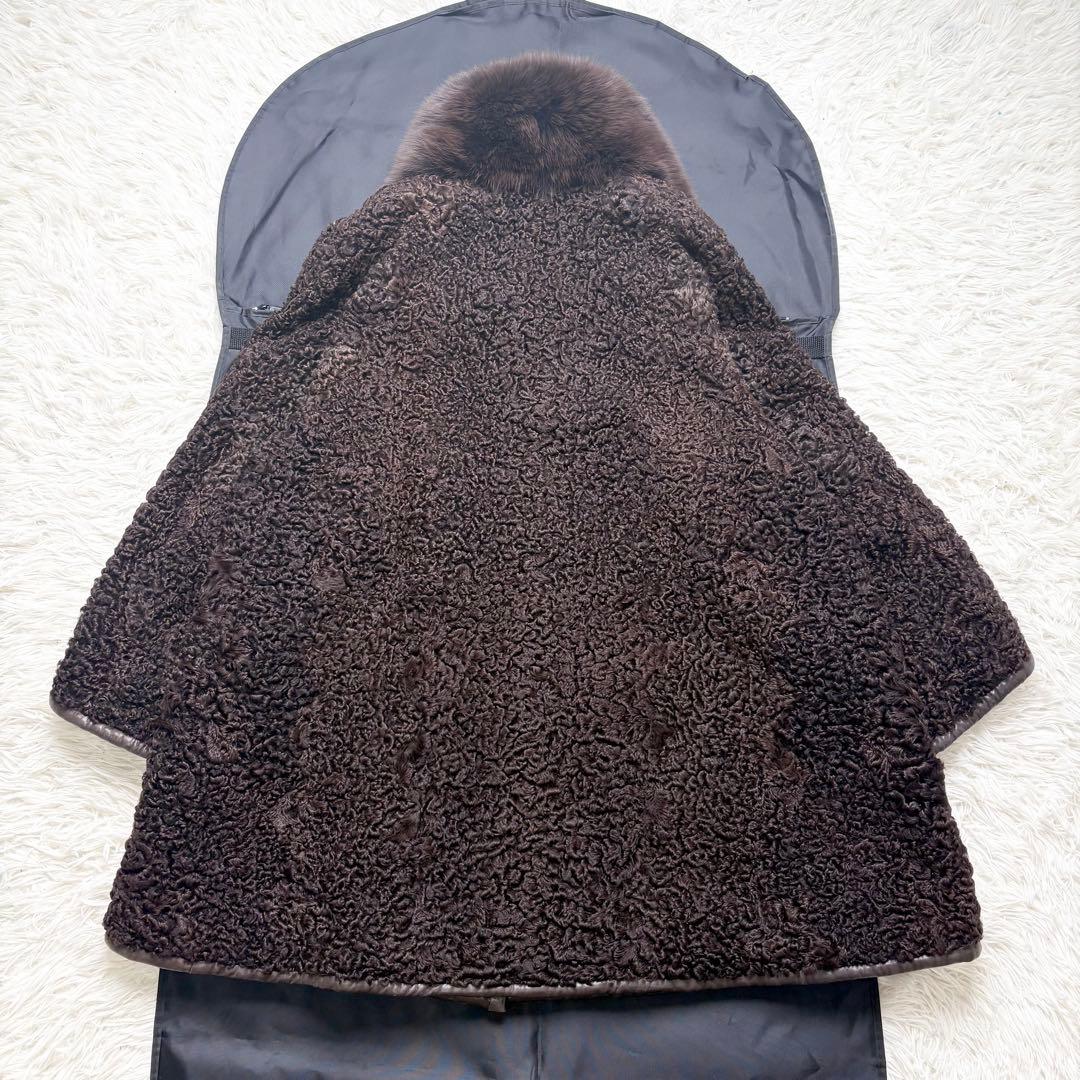 クリスチャンディオール リアルロングファーコート フォックス×スワカラ