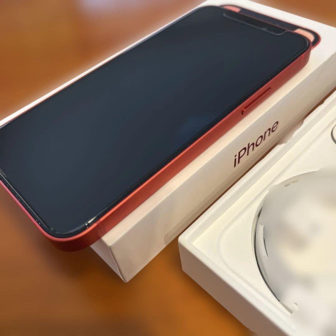 スマートフォン本体 iPhone 12 mini RED 128GB