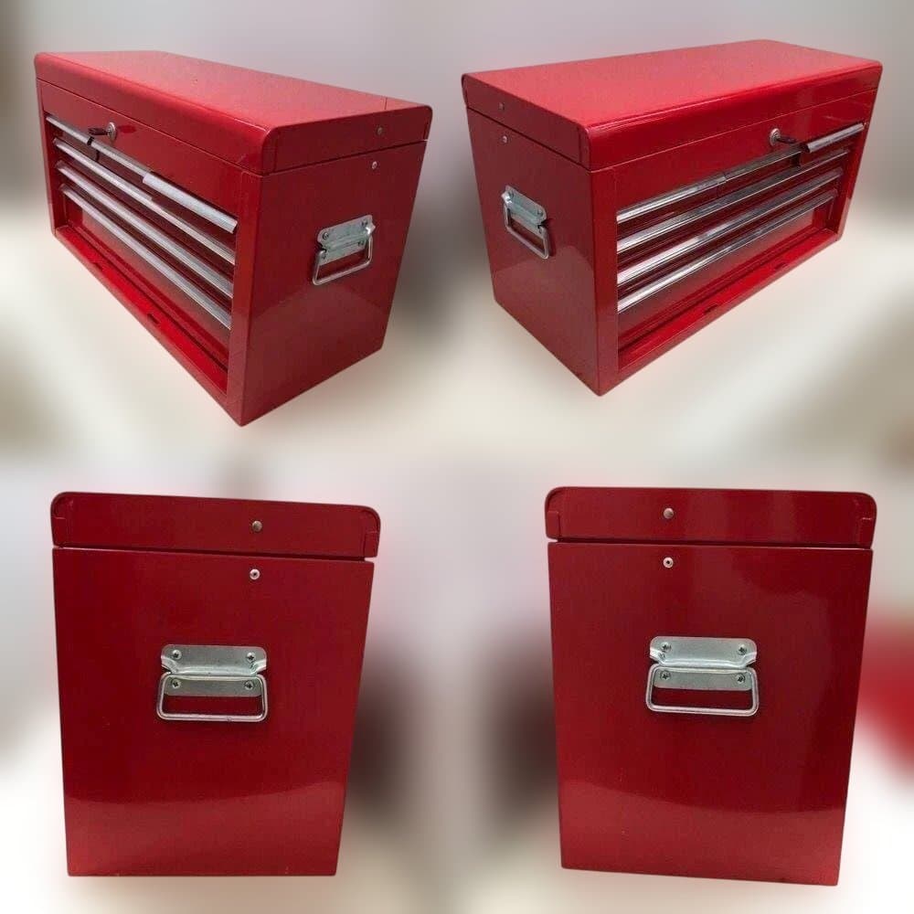 下　②　ツールボックス 2点セット 工具箱 鍵付き キャスター付き　250604