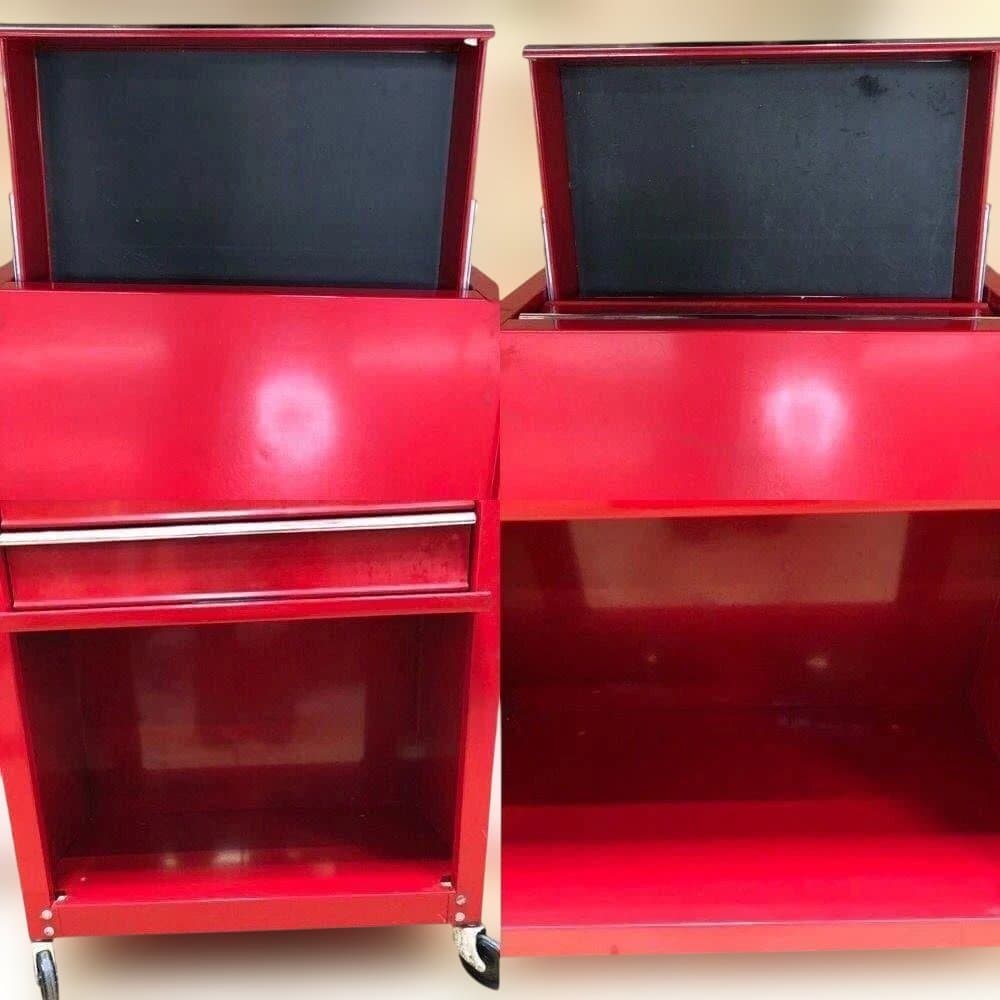 下　②　ツールボックス 2点セット 工具箱 鍵付き キャスター付き　250604