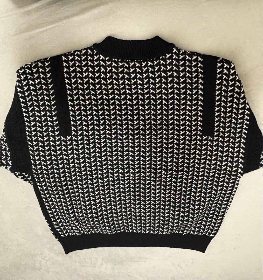 YASHIKI【24AW】 Shinsetsu Knit（BLACK)
