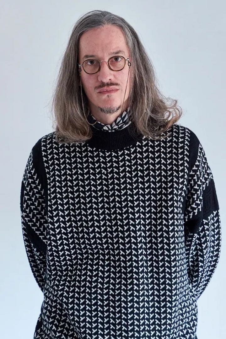 YASHIKI【24AW】 Shinsetsu Knit（BLACK)