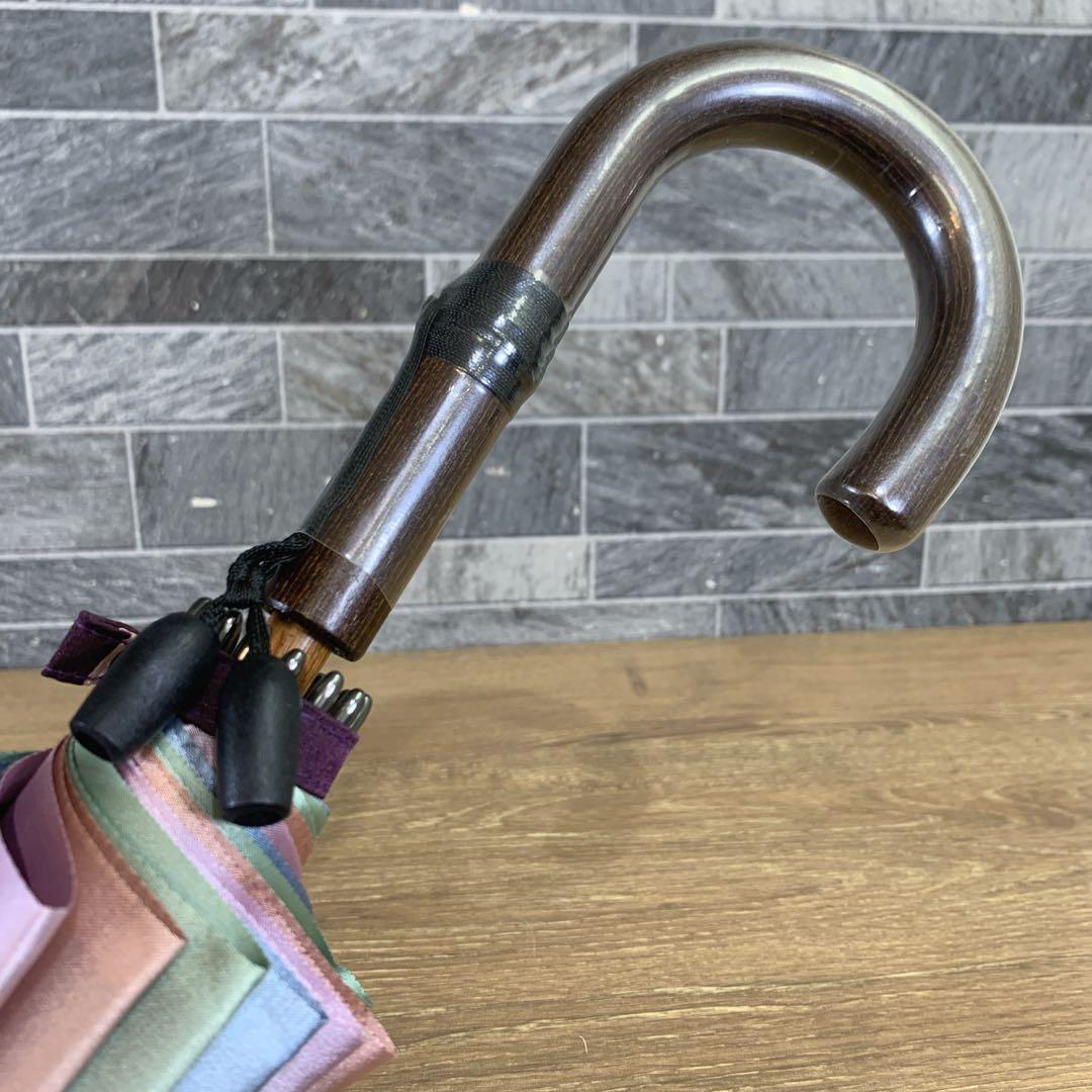 新品未使用　モンブランヤマグチ　ラ エドリーム　長傘 55cm 16本骨　紫色