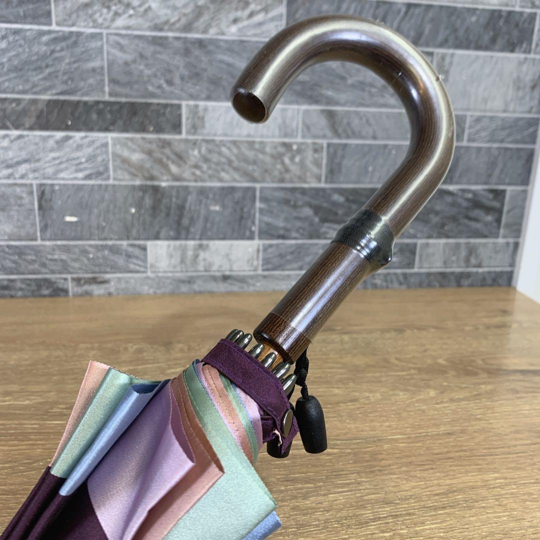 新品未使用　モンブランヤマグチ　ラ エドリーム　長傘 55cm 16本骨　紫色