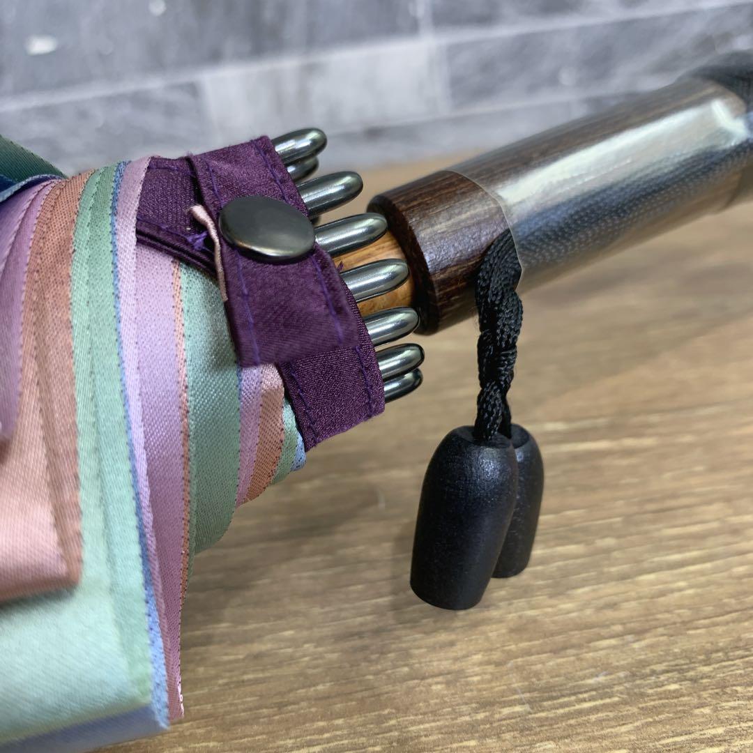 新品未使用　モンブランヤマグチ　ラ エドリーム　長傘 55cm 16本骨　紫色