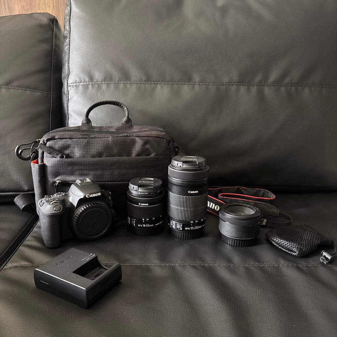 【中古】Canon EOS kissX9デジタル一眼レフカメラセット