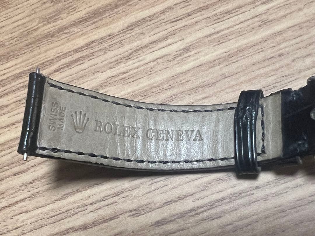 ロレックス純正クロコベルト　純正尾錠