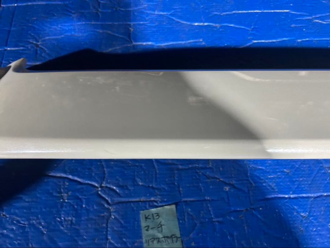 日産　マーチ　K13 リアゲートスポイラー