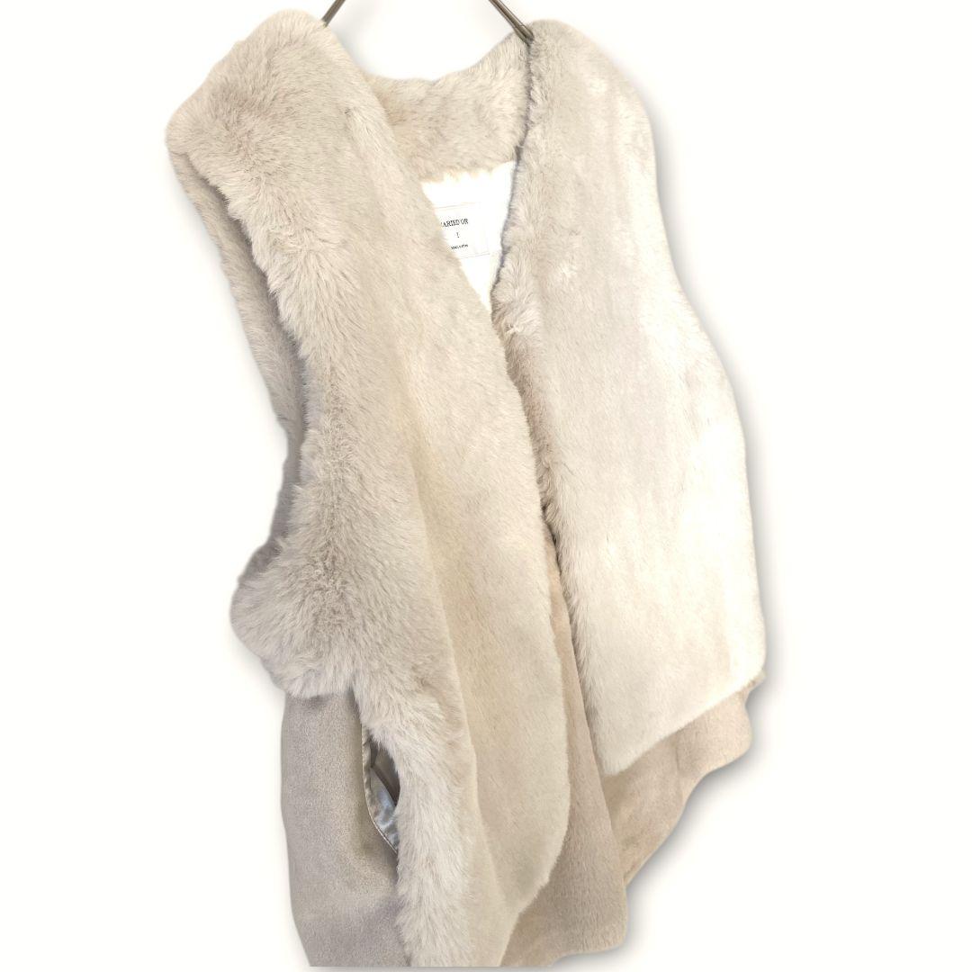 マリードール MARIED'OR ファーベスト クリーム系 エコファー ふわふわ