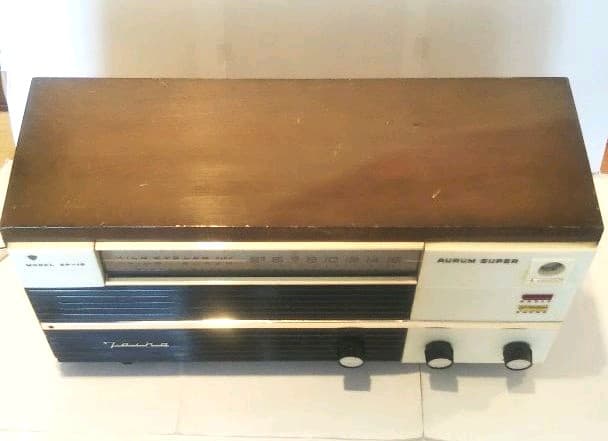 タイヘイ真空管ラジオ（日本硝子工業）、6R-15型（1950年代）、希少、作動品