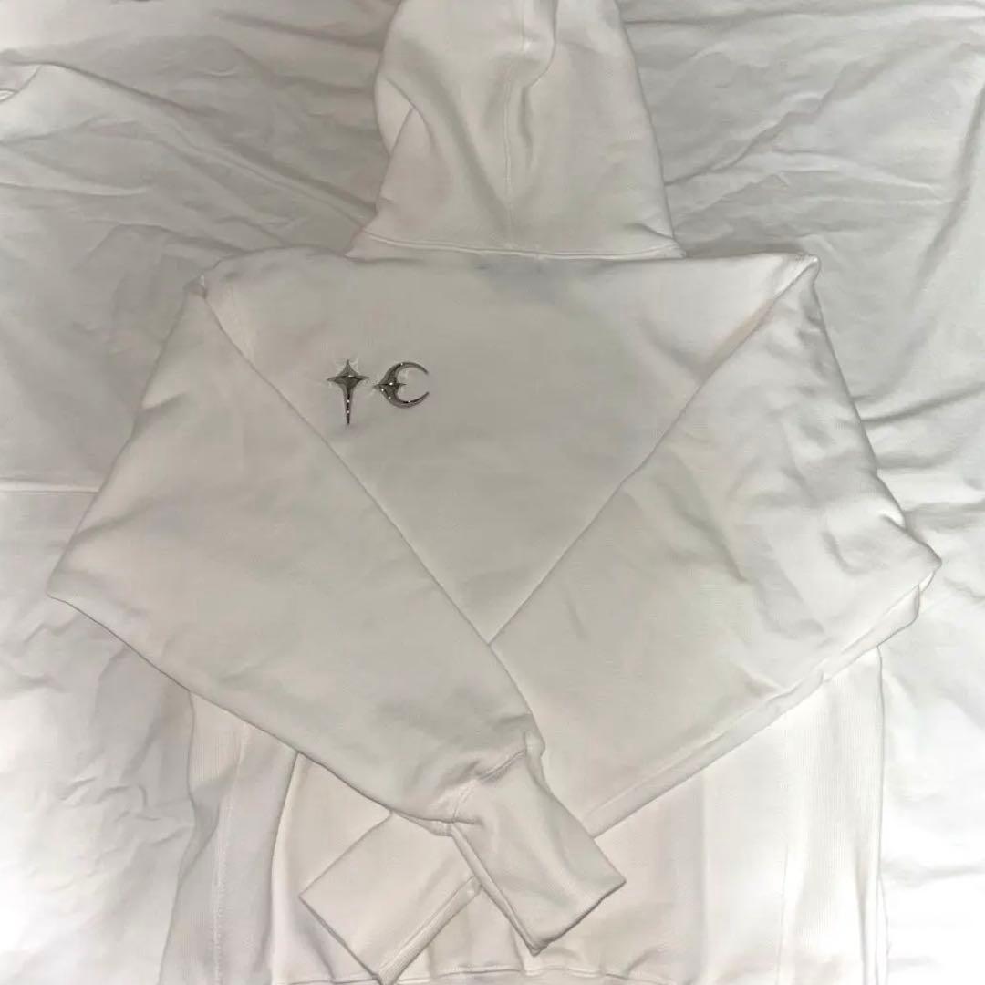 Thug Club Armor Hoodie パーカー 男女兼用【ホワイト】