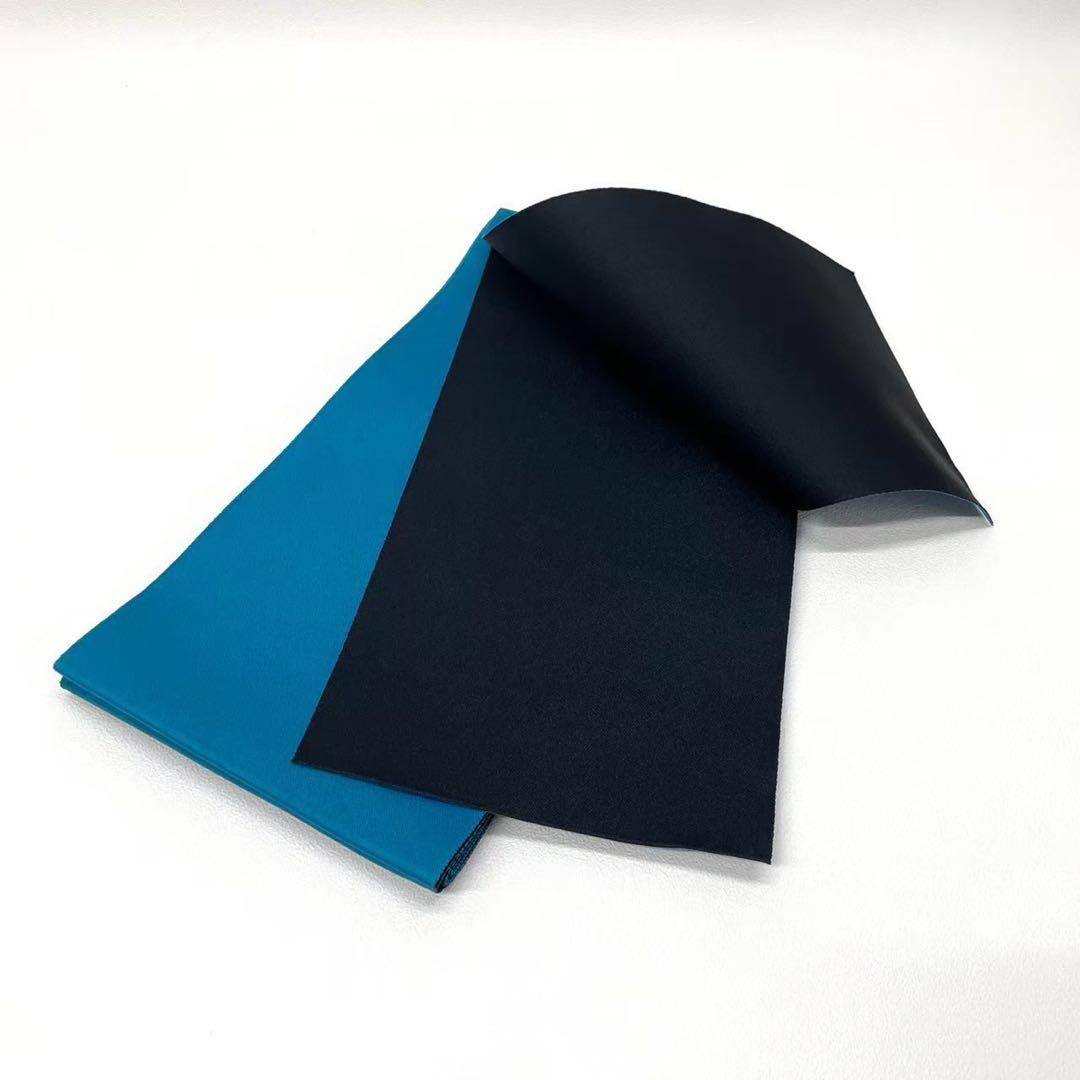 浴衣　大きめサイズ　浴衣 3L 百合　濃紺　帯　2点　新品　未使用　0704⑩