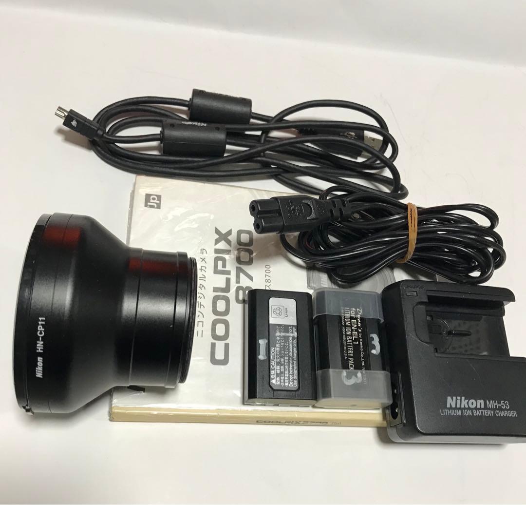 【動作品・付属品多数】Nikon COOLPIX 8700 デジタルカメラ