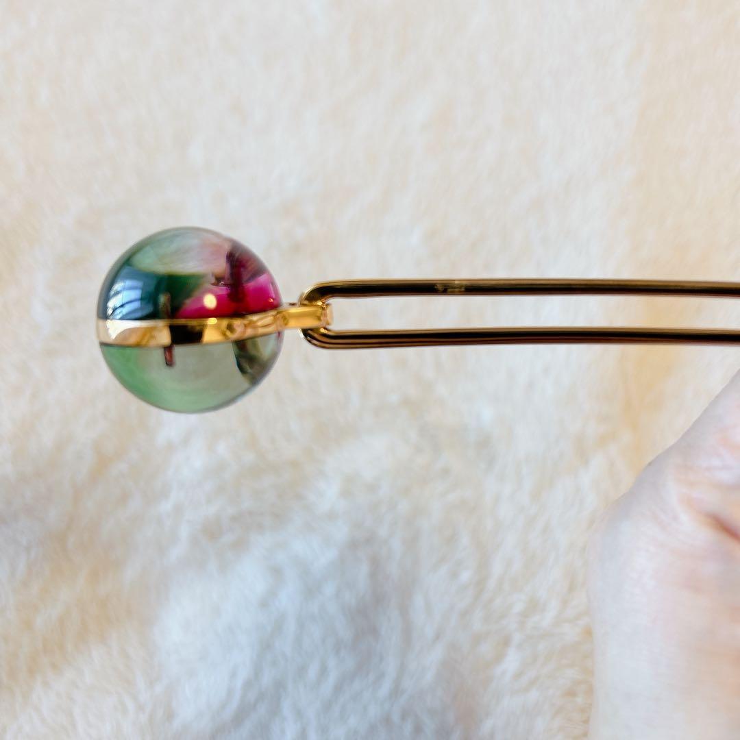 美品⭐︎コレットマルーフ　ジェモロジーオーブヘアピン