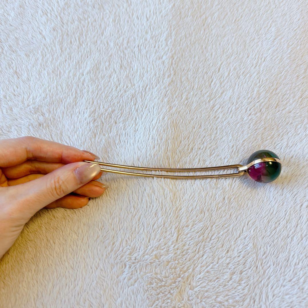 美品⭐︎コレットマルーフ　ジェモロジーオーブヘアピン