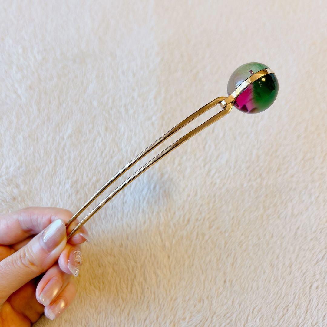 美品⭐︎コレットマルーフ　ジェモロジーオーブヘアピン