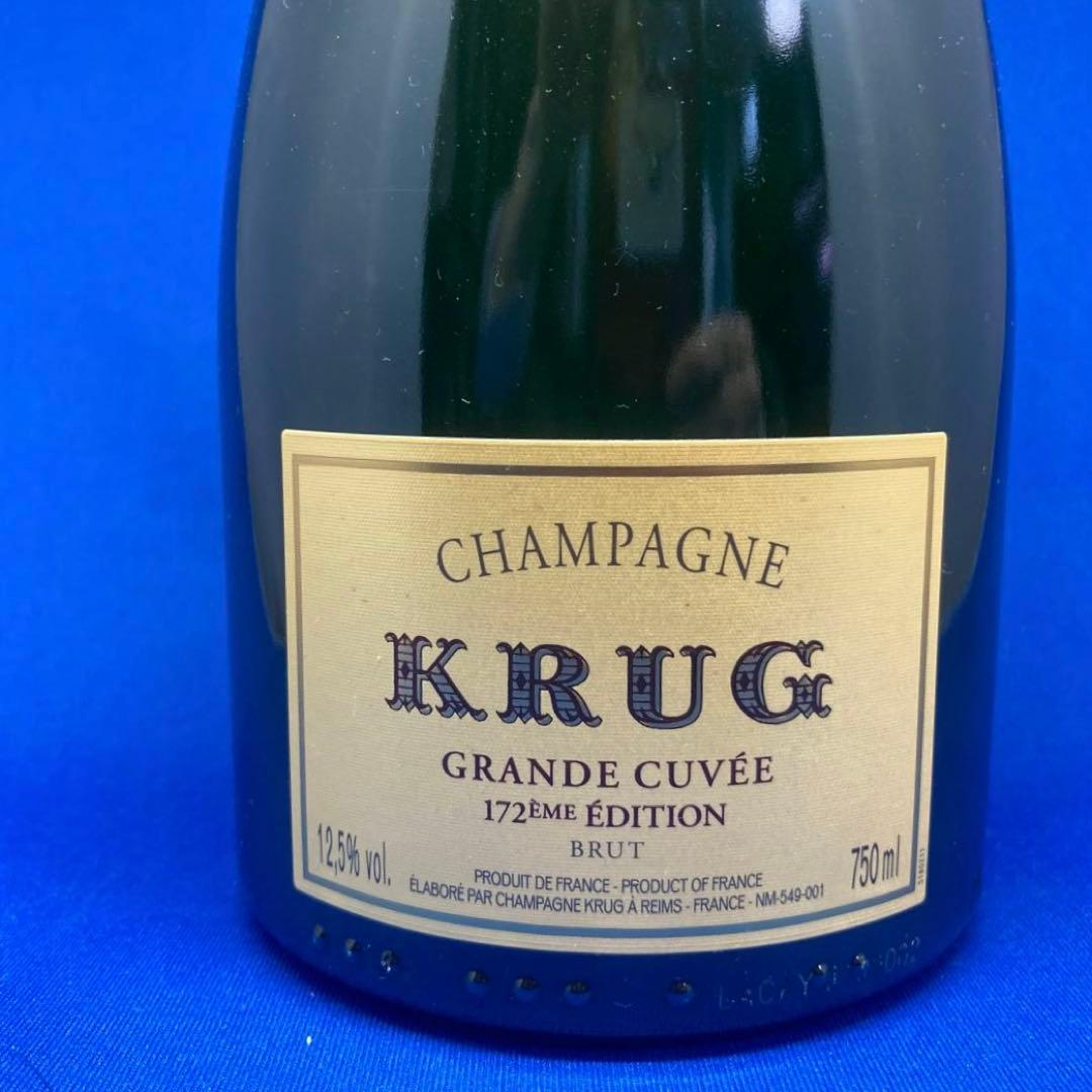 未開封　Krug グラン・キュヴェ シャンパン 750ml クリュッグ