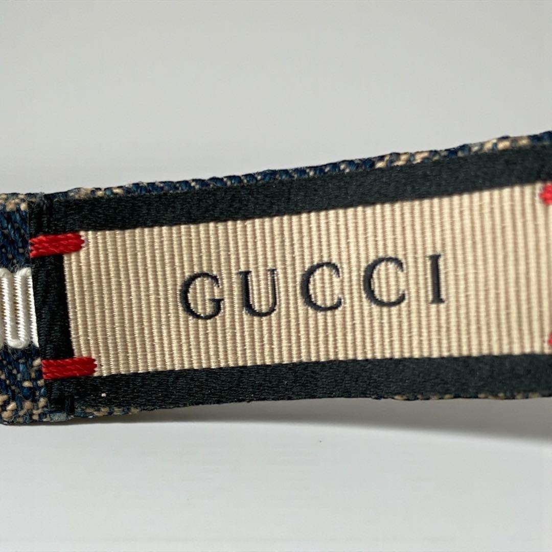 【GUCCI】グッチ『エコ ウォッシュ ド デニム ヘアバンド』カチューシャ